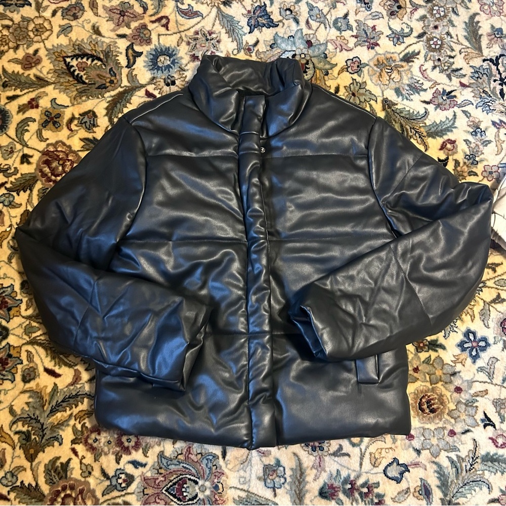 Fashion Nova Black Puffer Jacket
